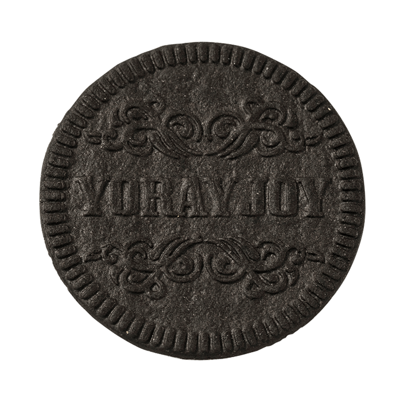 Round Cocoa Crispy Biscuits